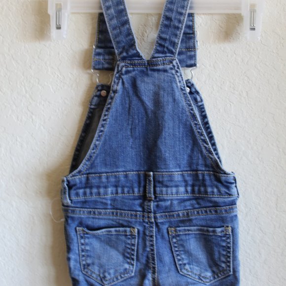 3/$15 Genuine Kids from OSHkosh infant girl overalls - Picture 2 of 3